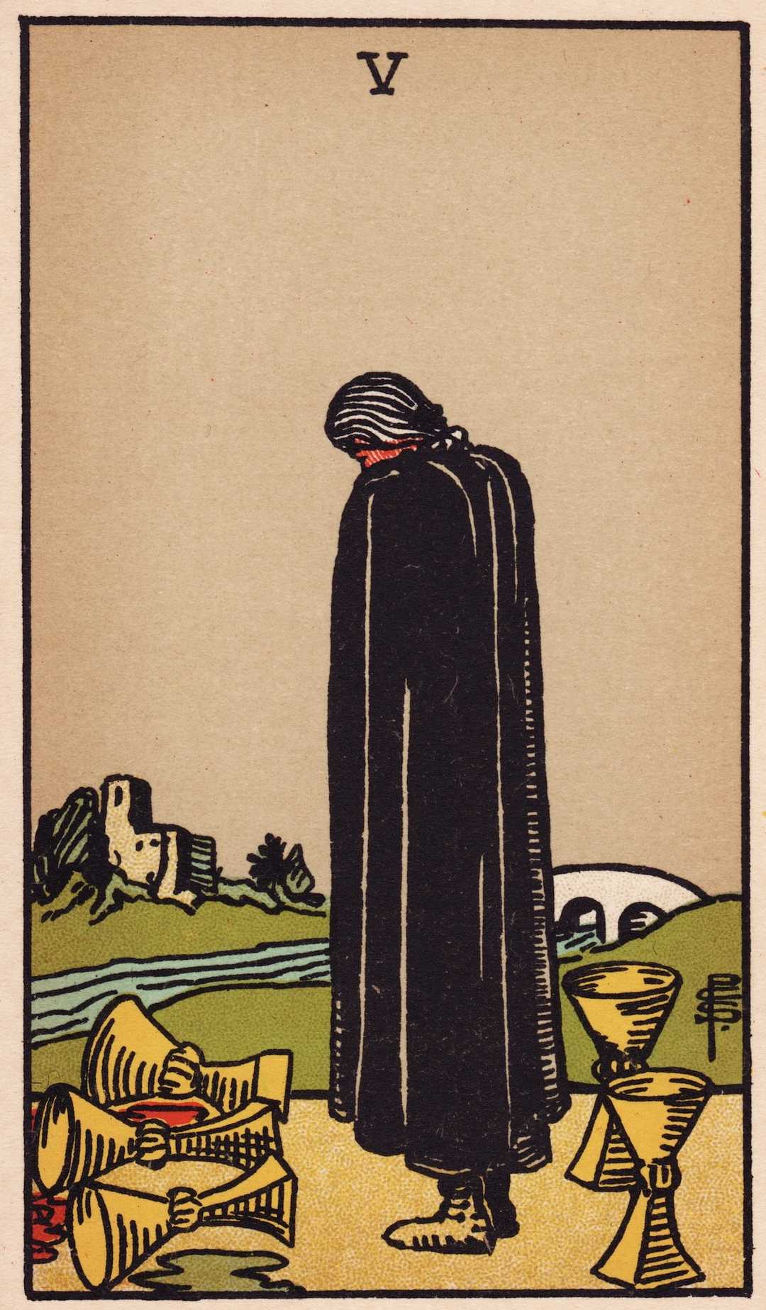 Five of Cups