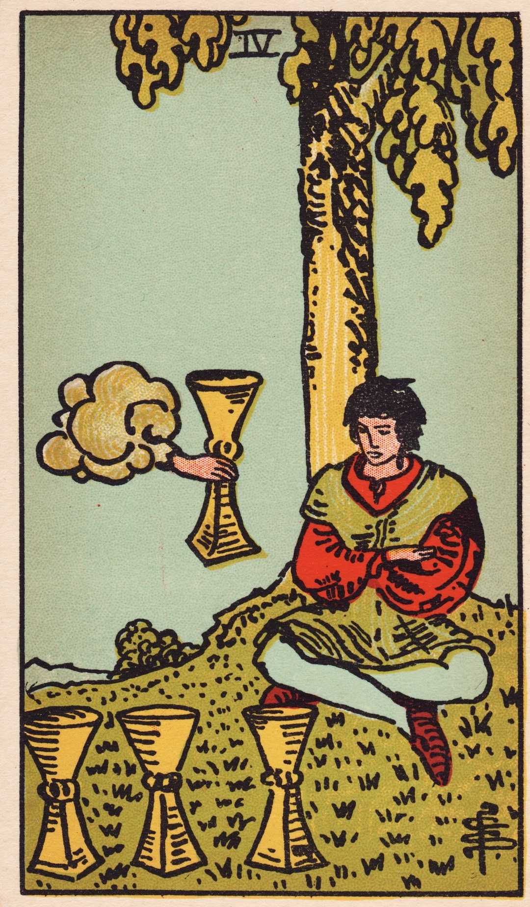 Four of Cups