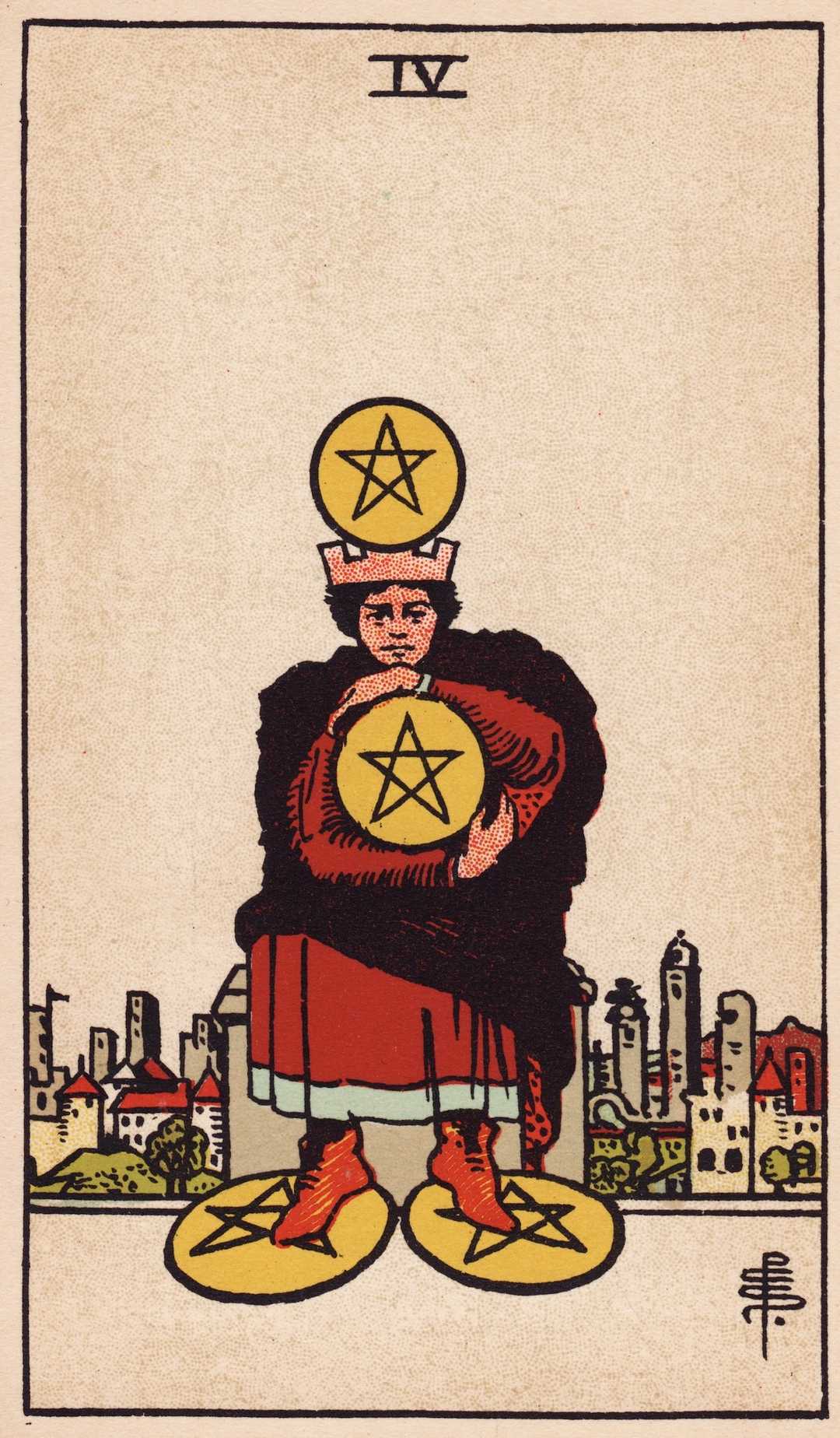Four of Pentacles