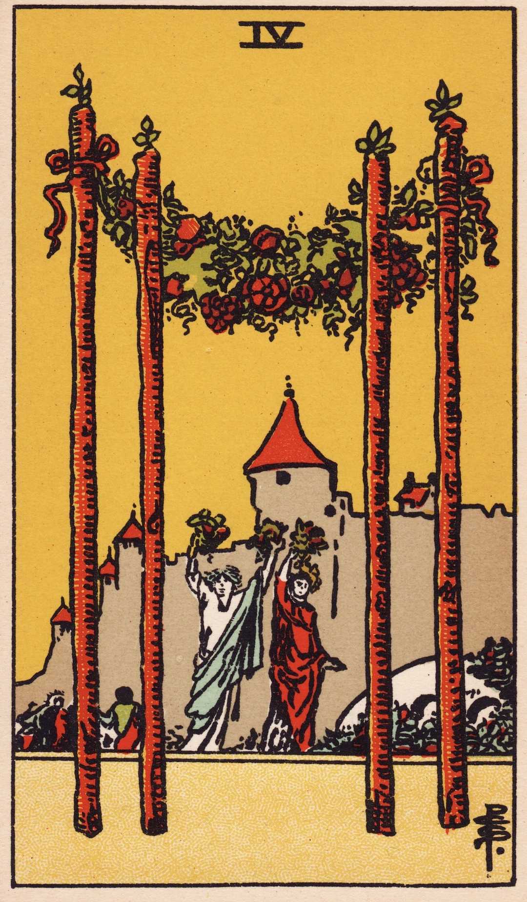 Four of Wands