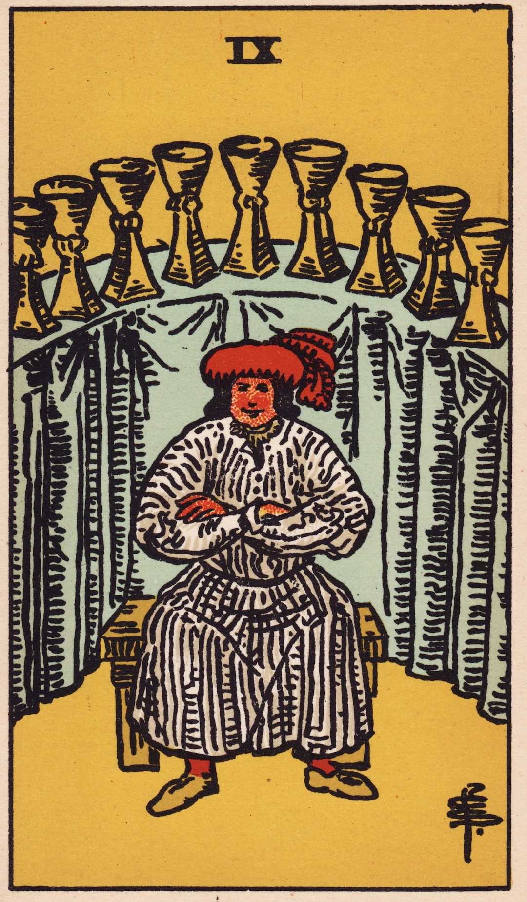 Nine of Cups