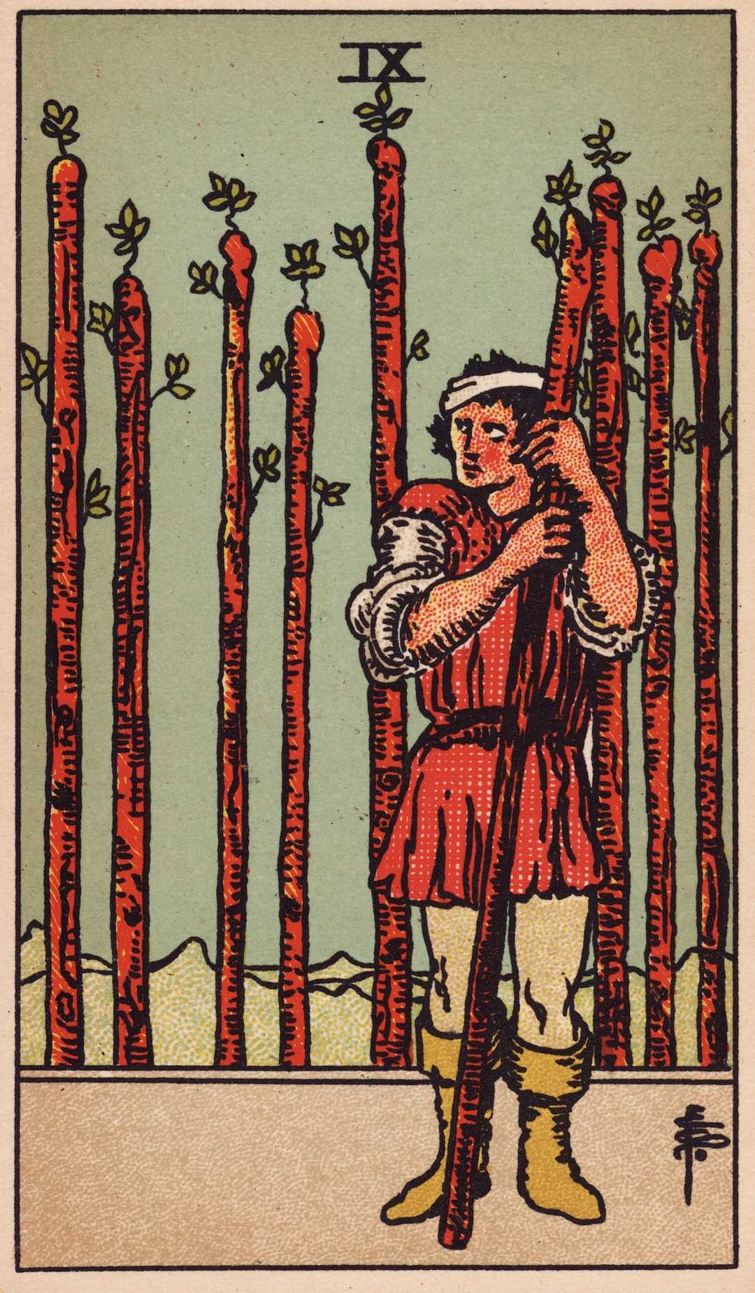 Nine of Wands