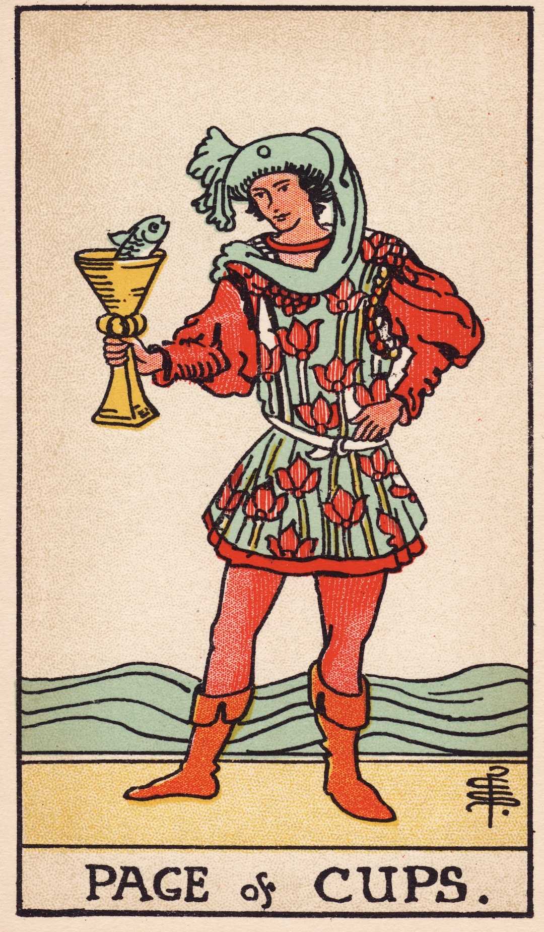 Page of Cups