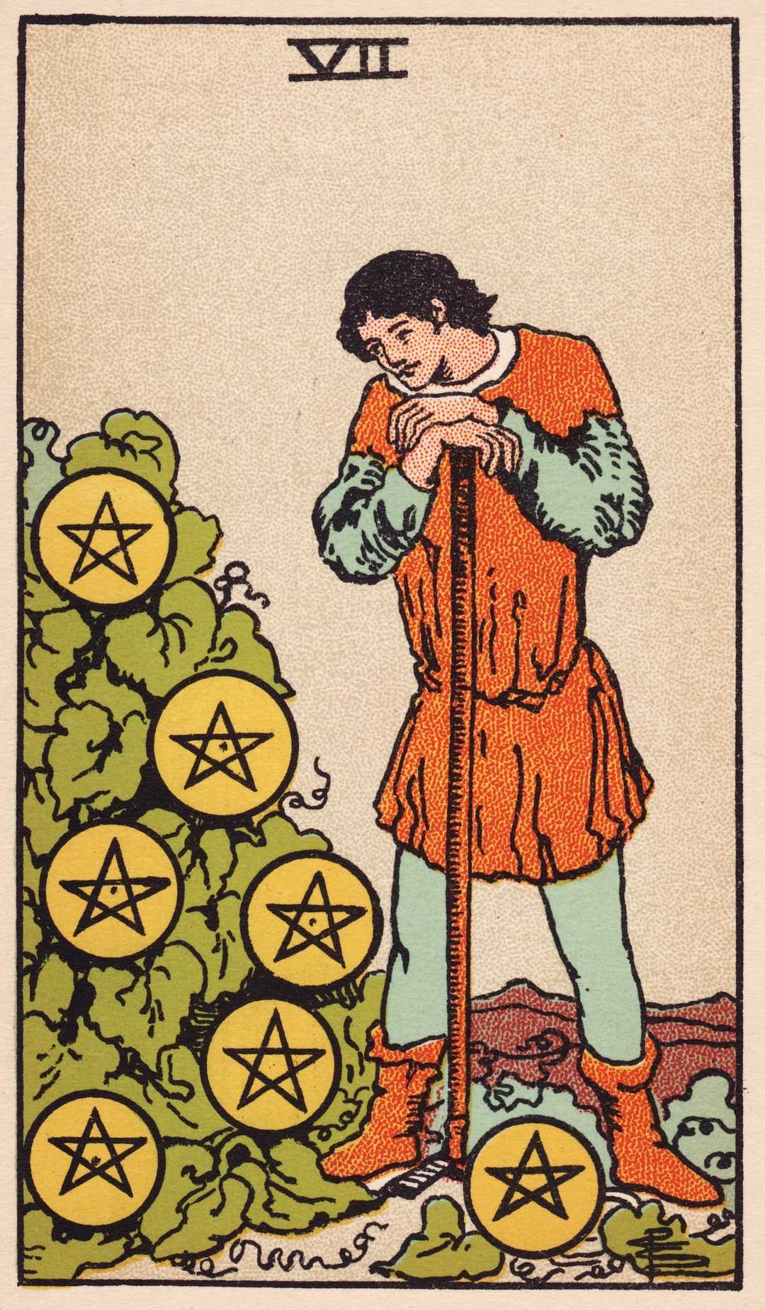 Seven of Pentacles