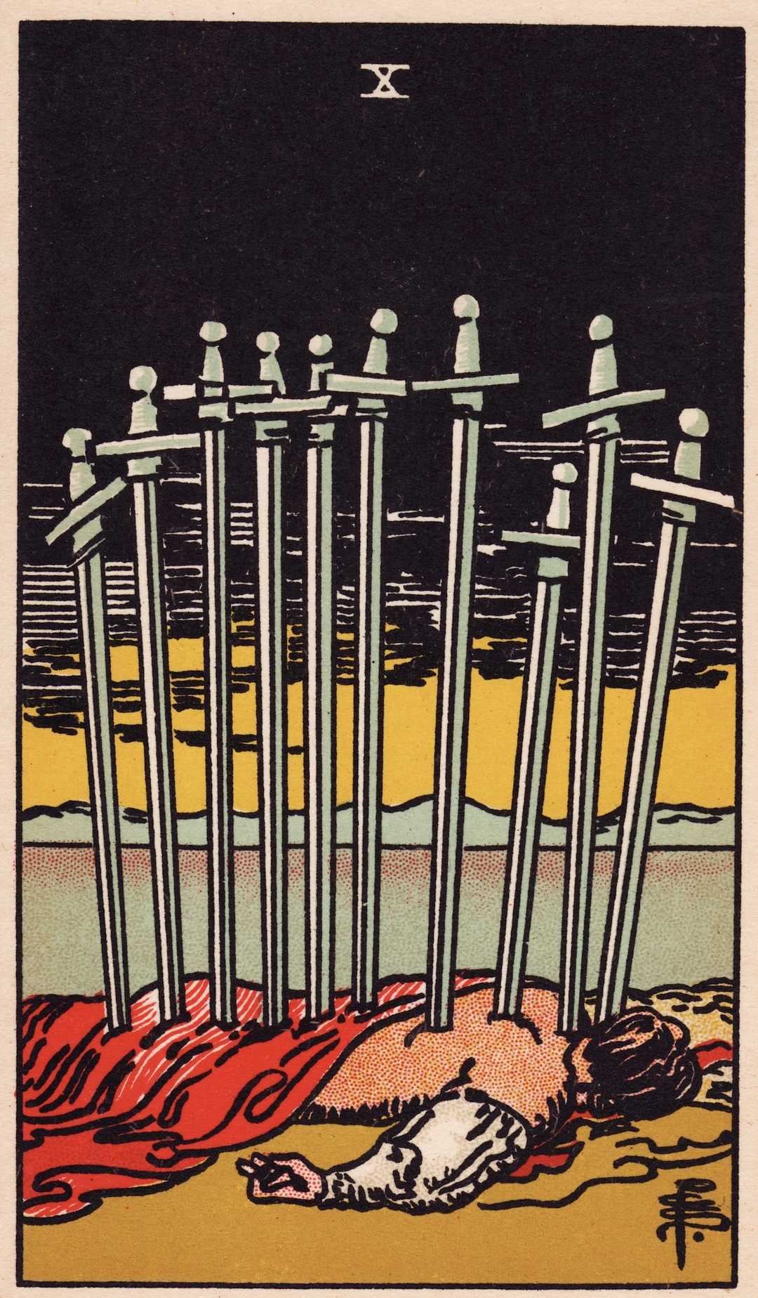 Ten of Swords