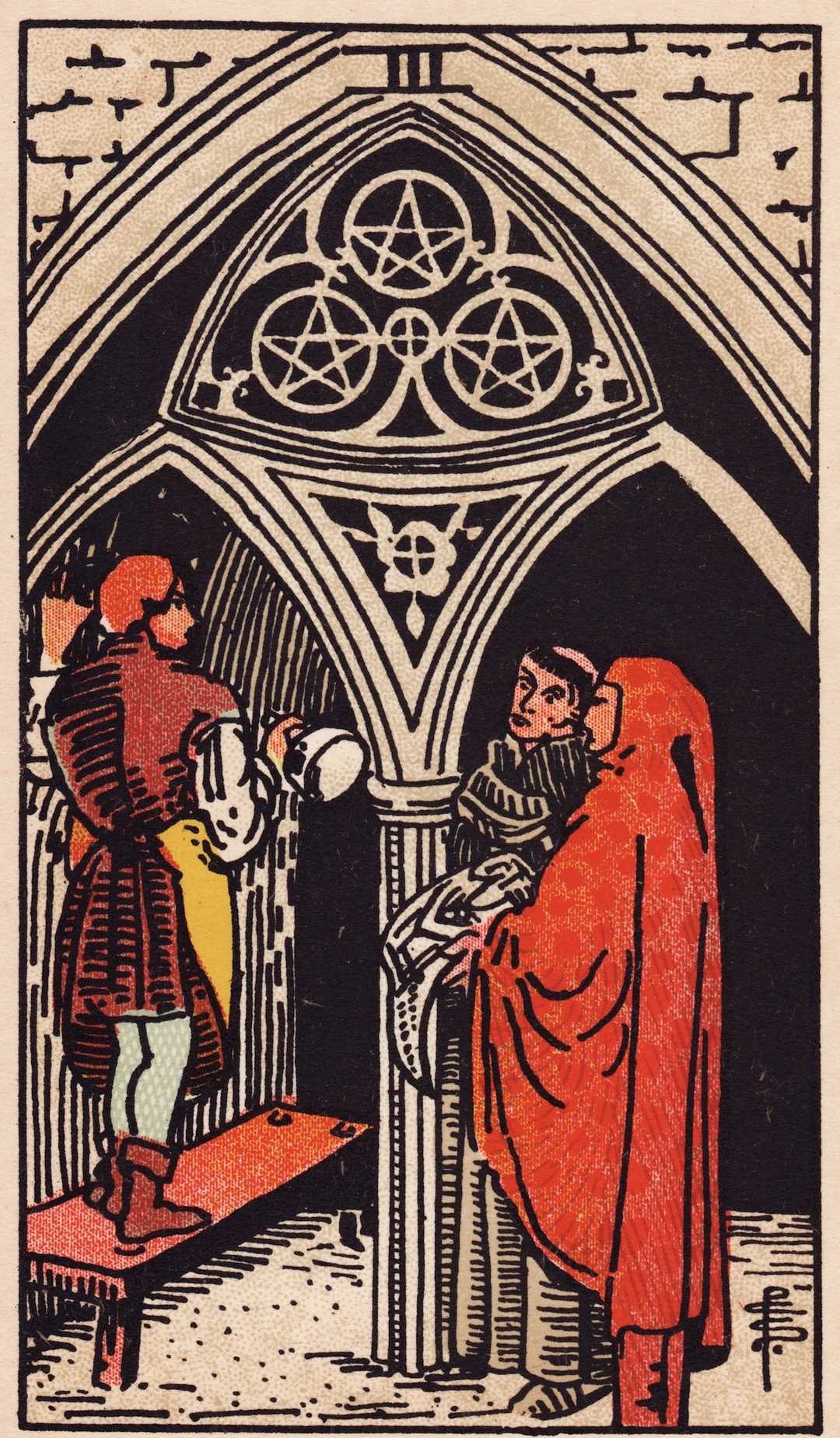 Three of Pentacles